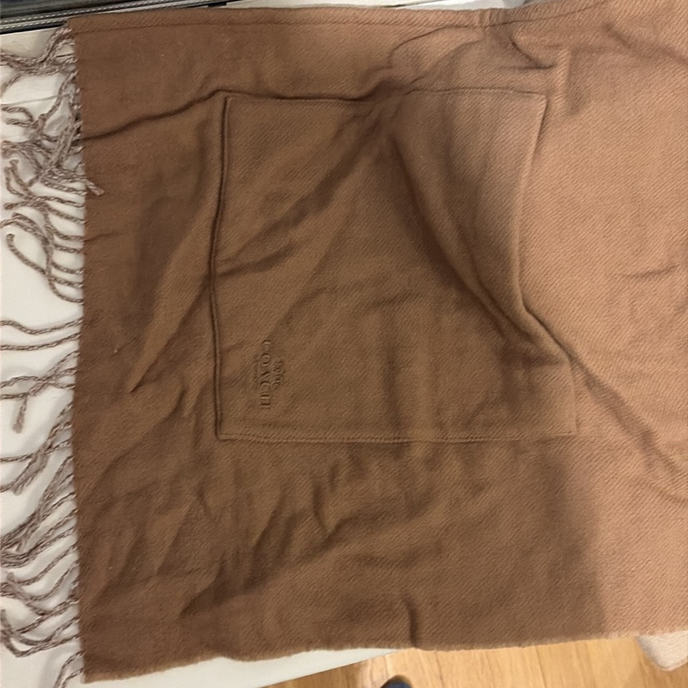 Coach Oversized Signature Muffler With Hood - Picture 5 of 10